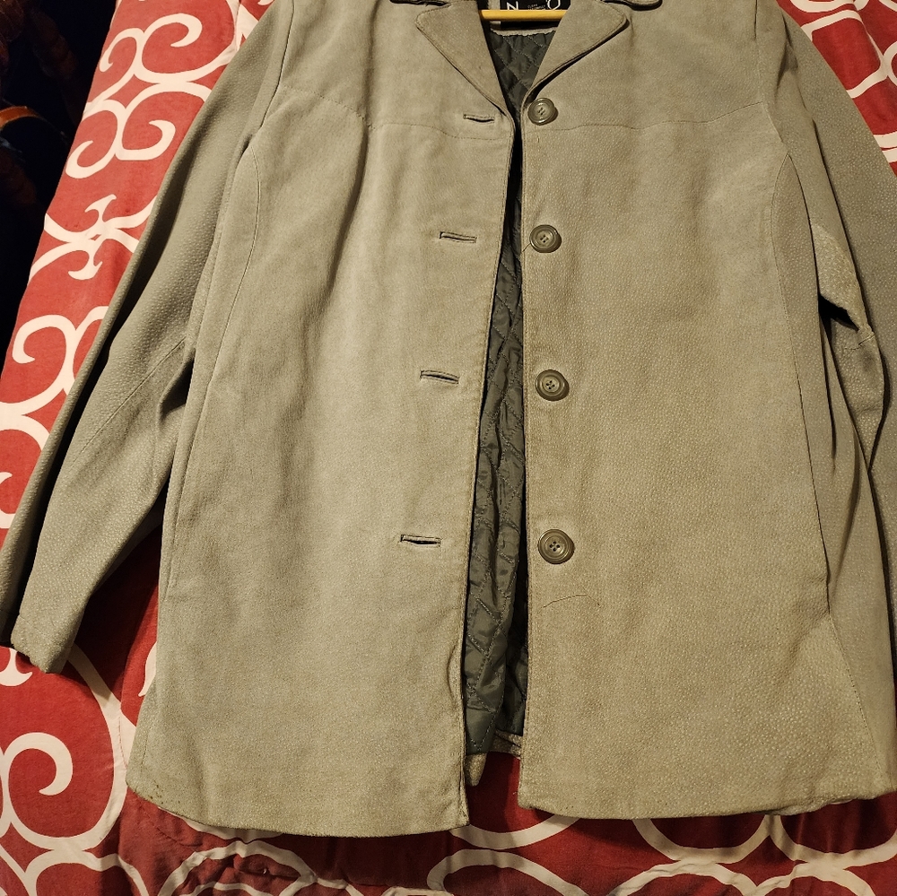 Grey Suede Jacket - image 2